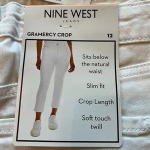 Womens Nine West Gramercy Crop Jeans - BRAND NEW!